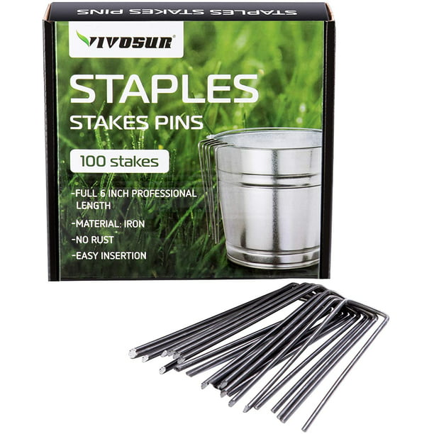 Garden Stakes Landscape Staples Sy, 6 Inch Landscape Staples Lowe S