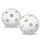 Champion Sports 9" Plastic Baseballs, White, Set of 12