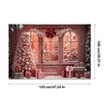 thumbnail image 3 of Titcea 4x3.3 FT Christmas Backdrop, Hanging Snow Scene Xmas Photo Props Xmas Party Decoration Kids Portrait Photo Studio Props, 3 of 6