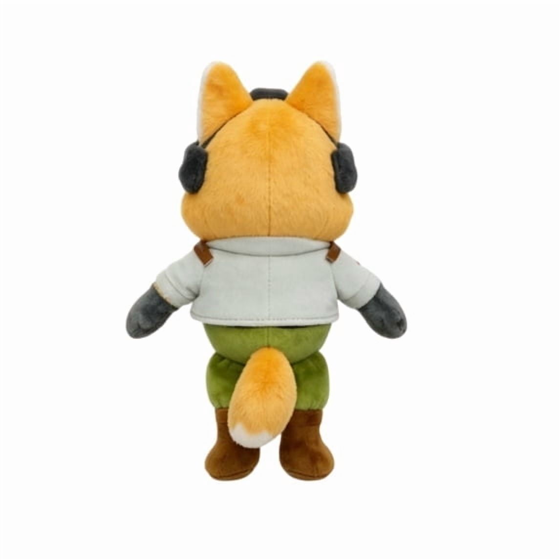 Cute Fox McCloud 10 Inch Plush Doll, Soft Space Pilot Stuffed Animal for Game Lovers & Home Decor, Star Fox Plush Character Figure (1 Pc)