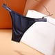 thumbnail image 2 of Gibobby Lencería de encaje para dormir Tanga de cintura Lencería transparente Tentación Bragas de mujer Ropa interior Íntimos sexy (Azul marino, XL), 2 of 4