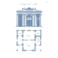 thumbnail image 2 of Vision Studio 11x14 White Modern Wood Framed Museum Art Print Titled - Garden Structures IV, 2 of 4