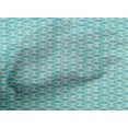 thumbnail image 4 of oneOone Cotton Poplin Fabric Triangle Kasuri Printed Fabric 1 Yard 42 Inch Wide, 4 of 4