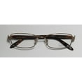 thumbnail image 2 of NEW LULU GUINNESS 710 MENS/WOMENS DESIGNER FULL-RIM BROWNISH GOLD / DARK TORTOISE GORGEOUS VISION CARE TRENDY FRAME DEMO LENSES 52-17-135 EYEGLASSES/SPECTACLES, 2 of 8