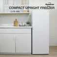 thumbnail image 2 of Koolatron® Compact Upright Freezer, White, 200 liter/7.0 Cu ft, Garage Ready, 2 of 7