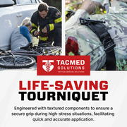 SOF Tourniquet (Generation 5) - Black, Emergency Bleeding Control for First Aid & Trauma Care