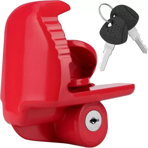 Cadenas Universal para Enganche de Remolque (1-7/8", 2", 2-5/16") - Acero Reforzado Antirrobo con 2 Llaves