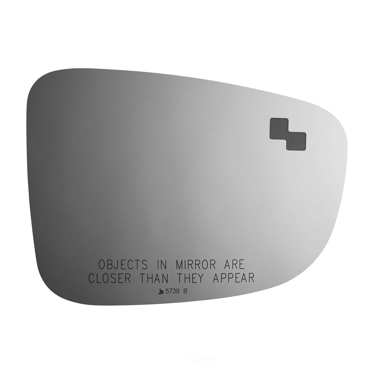 Burco Side View Mirror Replacement Glass - Clear Glass - 5739B