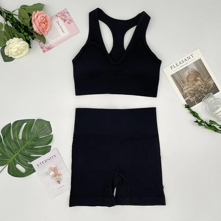 

Two Piece Seamless Yoga Suit Women Sports Bra Sexy Vest High Waist Leggings Outfit Gym Set Fitness Workout Clothes Sportswear