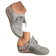 thumbnail image 3 of Fukaraa Ladies' Stylish Open-Toe Ankle Boots, Cushioned Slip-On Sneakers, Breathable Wedge Shoes for Comfortable Walks and Leisure Activities, 3 of 5