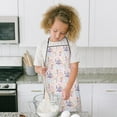 thumbnail image 4 of Fantasy Princess Castle Pattern Kids Aprons for Girls and Boys,Adjustable Neck Strap Toddler Aprons for Kids Cooking Baking, 4 of 6