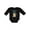 AB-Black, variant on Daddy's Little Caddy Bear Golf Theme Boys or Girls Long Sleeve Baby Bodysuit