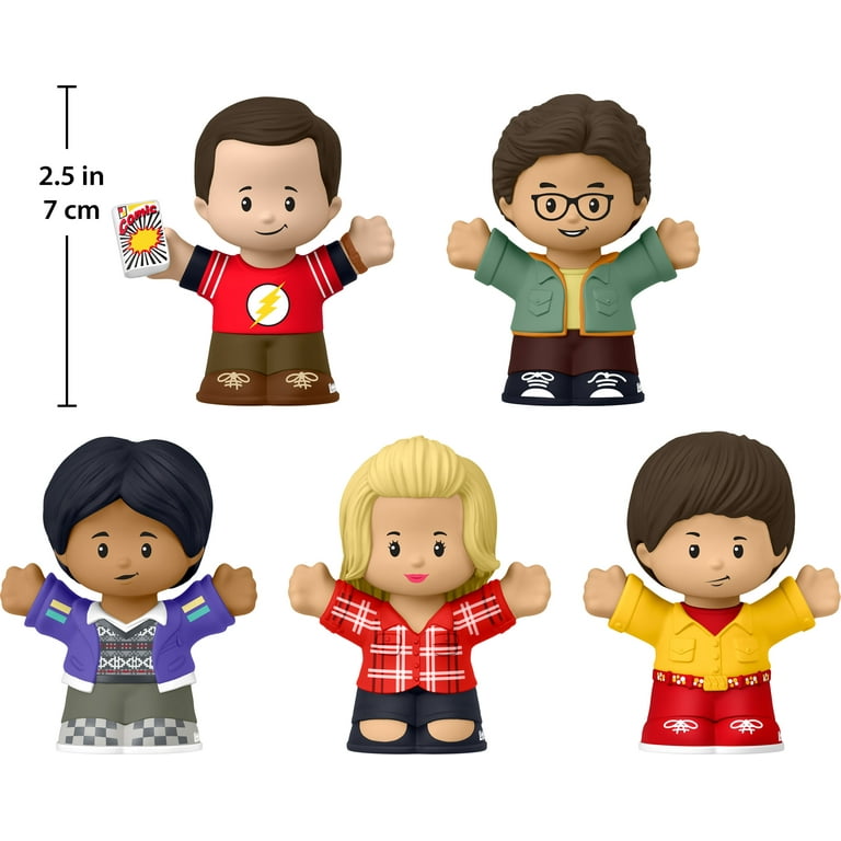 Little People Collector The Big Bang Theory TV Show Special Edition Set 5 Figures Walmart