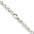thumbnail image 4 of Chisel Stainless Steel Polished 4.8mm Rolo Chain - 36", 4 of 8