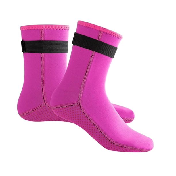 Calcetines de neopreno de 3 mm Sunnimix Botines de playa Rosado calcetines de buceo