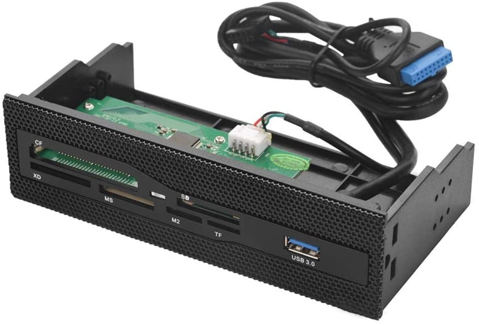 Computer Front Panel USB 3.0 PC Internal Card Reader PC Dashboard Fits