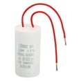 thumbnail image 3 of Uxcell CBB60 20uF Running Capacitor,AC 450V 50/60Hz with 2 Wires 12cm for Water Pump, 3 of 5