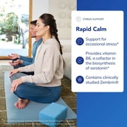 Pure Encapsulations Rapid Calm - Stress & Sleep Support Supplement - Contains Vitamin B6, Zembrin & Suntheanine L-Theanine - Non-GMO, Gluten-Free & Vegan - 30 Capsules
