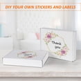 thumbnail image 4 of 12x9x2 Shipping Boxes Set of 25, White Corrugated Cardboard Box for Small Business, 4 of 8