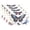 C311, variant on Ryvnso Placemats Set of 4 Butterfly Flying Dining Mats Heat-Resistant Non-Slip Washable Table Mat