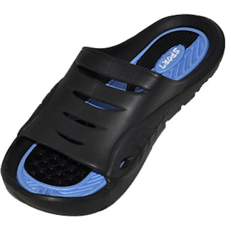 Cinco Men's Rubber  Sandal Slipper Comfortable Shower Beach Shoe Slip On Flip