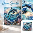 thumbnail image 5 of Ocean Theme Pearl Art DIY Kit, Therapeutic Hands-On Activity for Creating Unique Shell-Inspired Room Accents with Beautiful Pearl Finishes (Dolphin), 5 of 8