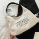 thumbnail image 3 of Bolso de hombro para mujer con bolso de mano con letras bolso de lona para el trabajo compras viajes, 3 of 9