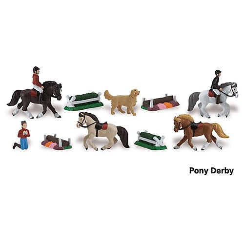 Pony Derby Toob Mini Figures Safari Ltd NEW Toys Educational