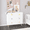 White + Solid Wood+MDF+2, variant on TENGDA 3-Drawer Dresser Colorful Storage Chest with Cartoon Pulls for Room Living Room & Apartment