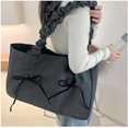 thumbnail image 3 of LinYooLi Nylon Bow Tote Bag Multiple Pockets Hobo Bags Women Crossbody Purse Soft Shoulder Purses Casual Work College Handbags, 3 of 7
