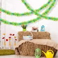 thumbnail image 7 of 33FT Easter Tinsel Twist Garland with 100 LED String Lights Easter Metallic Fringe Garland Hanging Tinsel Decoration for Indoor Outdoor Decor Easter Party Supplies, 7 of 7