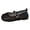 Noir, variante sur GPOECD Ballerines à Bout Carré à Bout Ouvert à Bout Carré en Maille à Brides Ballerines pour Sandales Mary Jane Plates à Bout Ouvert Chaussures en Résille Chaussures pour Femmes Beige,38