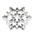 thumbnail image 1 of Large Snowflake Cookie Cutter 7.5 Inch –Tin Plated Steel Cookie Cutters Large Snowflake Cookie, 1 of 3