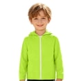 thumbnail image 4 of RUTAYY Boys Hoodie Casual Full Zip Long Sleeve Solid Color Jacket Outdoor Daily Wear Green, 4 of 6