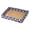 Dark Blue, variant on Natural Rattan Pet Cooling Bed Mat for Cats & Dogs – Breathable Washable Linen Woven Mat with Raised Edge, Summer Cooling Pad for Indoor Pets, Floor & Window Cat Bed