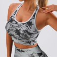 thumbnail image 3 of Endives Sports Bras for Women High Impact Support Tie Dye Print Yoga Tank Top With In Bra Sculpting Outerwear for Running Workout Fitness Sports, 3 of 3