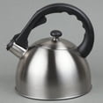 thumbnail image 3 of Creative Home Satin Splendor 2.8 Qt. Premium Stainless Steel Whistling Tea Kettle, Satin Finish, 3 of 6