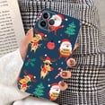 thumbnail image 5 of Funda de teléfono de Año Nuevo de dibujos animados de Navidad para iPhone 15 14 11 12 13 Mini Pro XS Max Cover 6 7 8 Plus X XR SE 2020 Funda Shell, 5 of 5