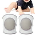 thumbnail image 4 of Baby Crawling Knee Pads, Knee Protection Prevent Slip Baby Knee Pads Elastic  For Home Use Grey,Navy Blue, 4 of 8