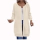 thumbnail image 4 of HongQid Women's Zip Up Hoodies Long Sleeve Long Tunic Sweatshirts Oversized Fleece Casual Fall Jacket Coat with Pocket, 4 of 4