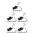 thumbnail image 1 of ZheElen Universal Car Whistle Refitting _ Whistle Exhaust Pipe Black L 5Set, 1 of 6