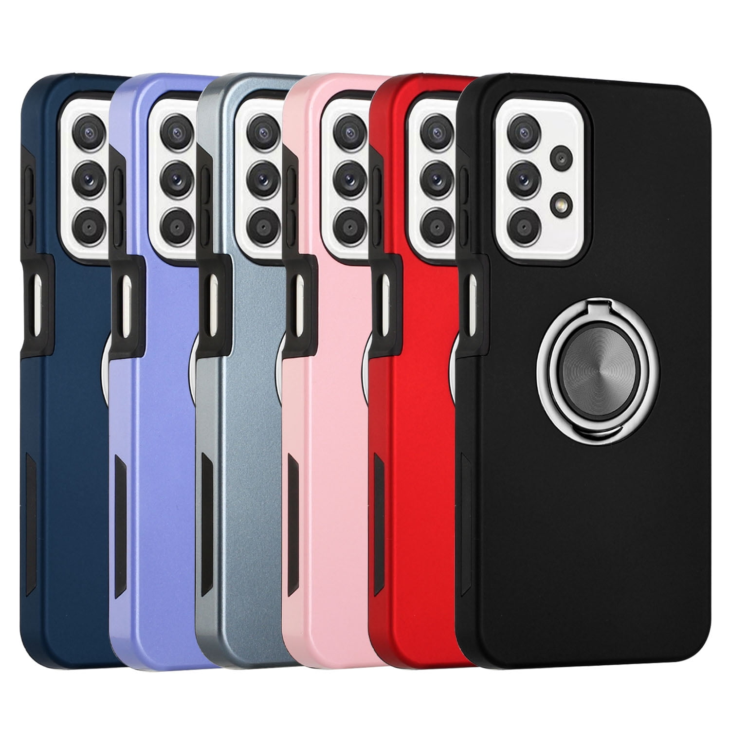 Samsung Galaxy A23 Phone Case, Durable Kickstand Magnet Ring