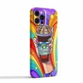 thumbnail image 2 of Colorful Coffe Case Compatible with iPhone 11 Pro,Aesthetic Art Design Full Cover Protective Case, 2 of 5