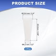 thumbnail image 2 of Tapón de silicona sólido en forma cónica Uxcell, tapones de goma para tubos, tapones de laboratorio para sellar tubos de cobre, botellas y viales 3/8" 4, 2 of 5