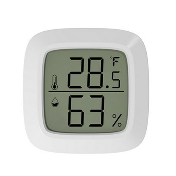 Termómetro Electrónico Digital LCD Suministro Higrómetro Con Succión Magnética ( )