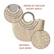 thumbnail image 5 of Bolso de playa de verano para mujer, bolso de mano grande de paja hecho a mano, bolso de mano para mujer, bolso de verano tejido a mano tipo hobo, 5 of 6