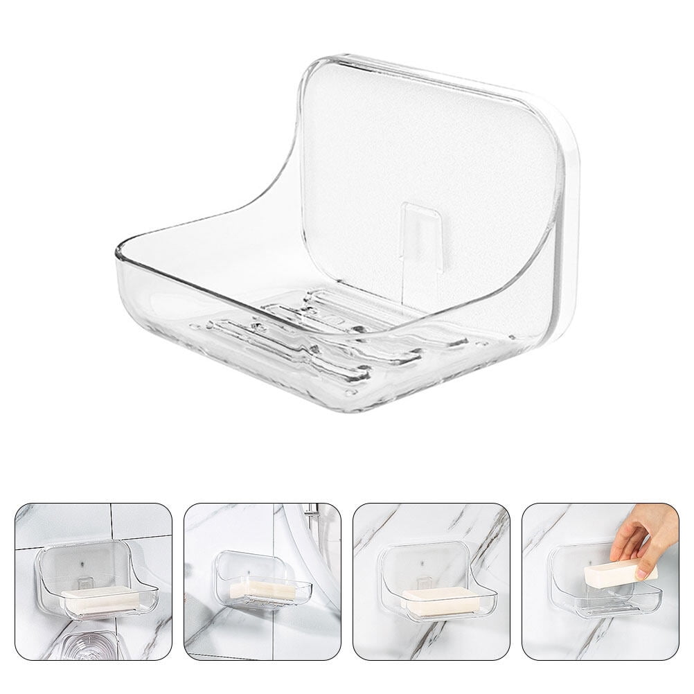 ELAYARD Dish Soap Container Acrylic Simple Shaped Transparent 1Pack