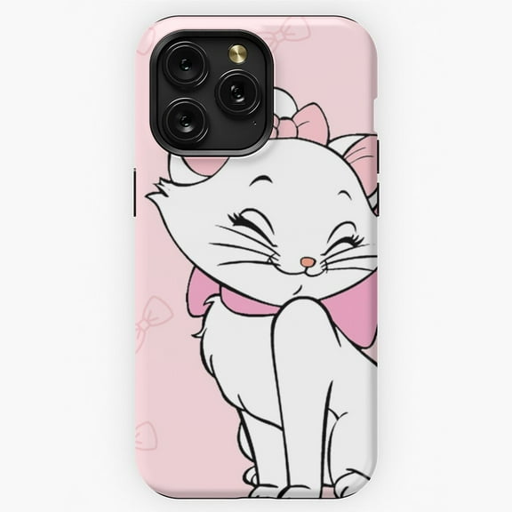 Marie Cat Classic Aristocats Design iPhone Case 17 11 12 13 14 15 16 Pro Max