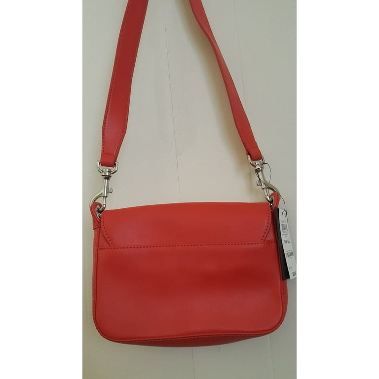 NWT INC Women's Hanaah Faux Leather Colored Crossbody Handbag
