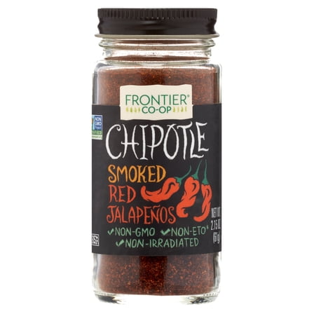 Frontier Co-op Ground Chipotle, 2.15 oz Bottle